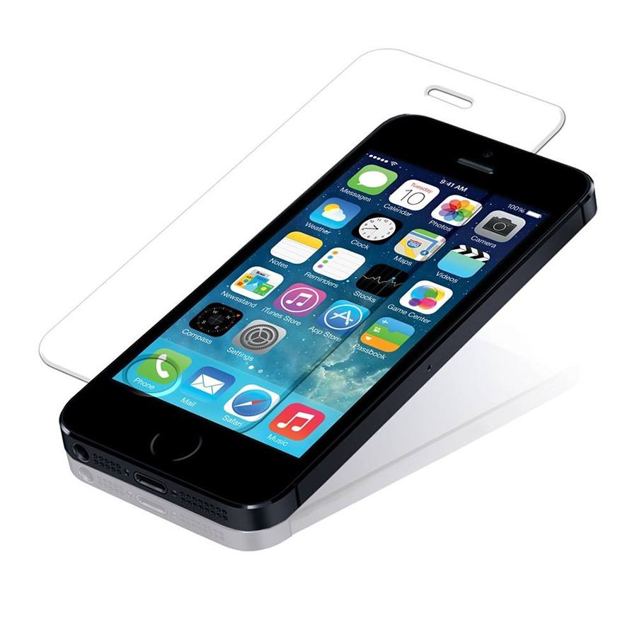 Защитное стекло для iPhone 5/5S 2 in 1
