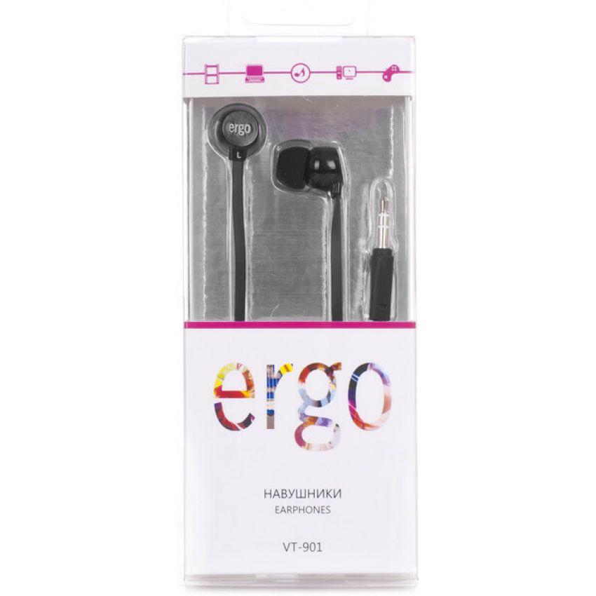 Наушники ERGO Ear VT-901 Black