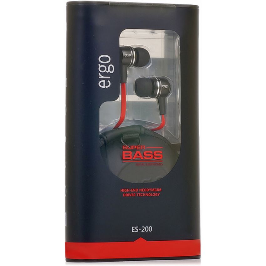 Наушники ERGO ES 200 Black