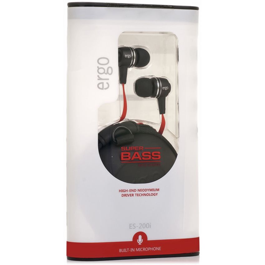 Наушники ERGO ES 200i Black