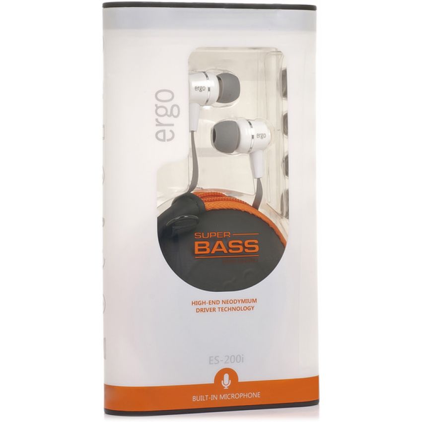 Наушники ERGO ES 200i White