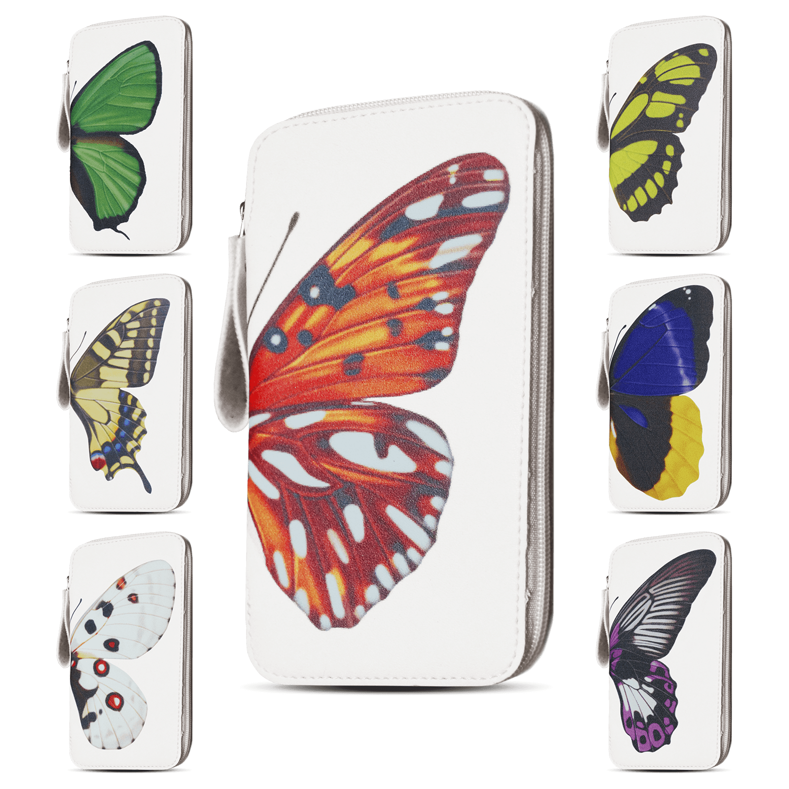 Сумка кожаная Бабочка (размер №3) Butterfly