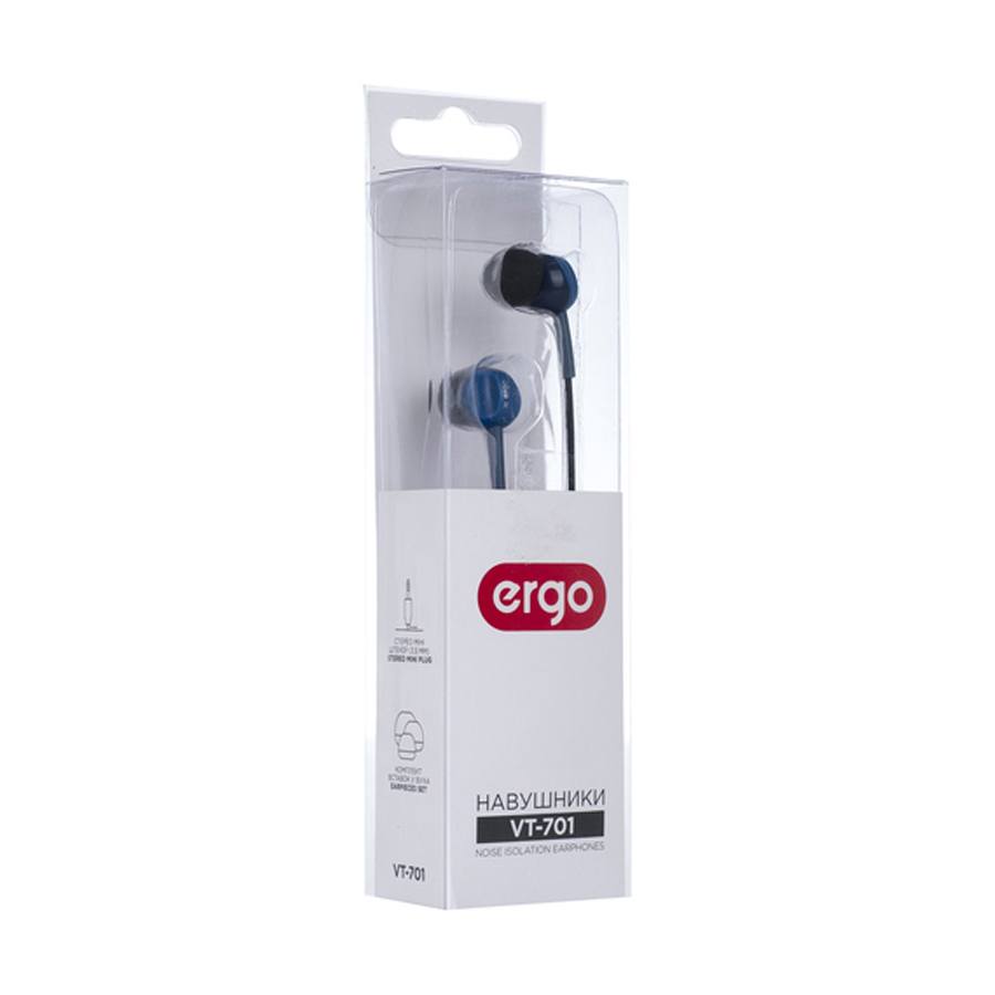 Наушники ERGO Ear VT-701 Blue