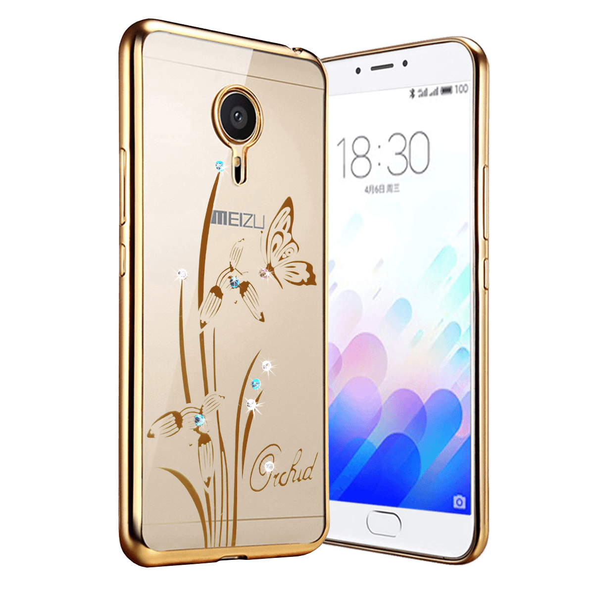 Beckberg Breathe Seria для Meizu U20 Orchid