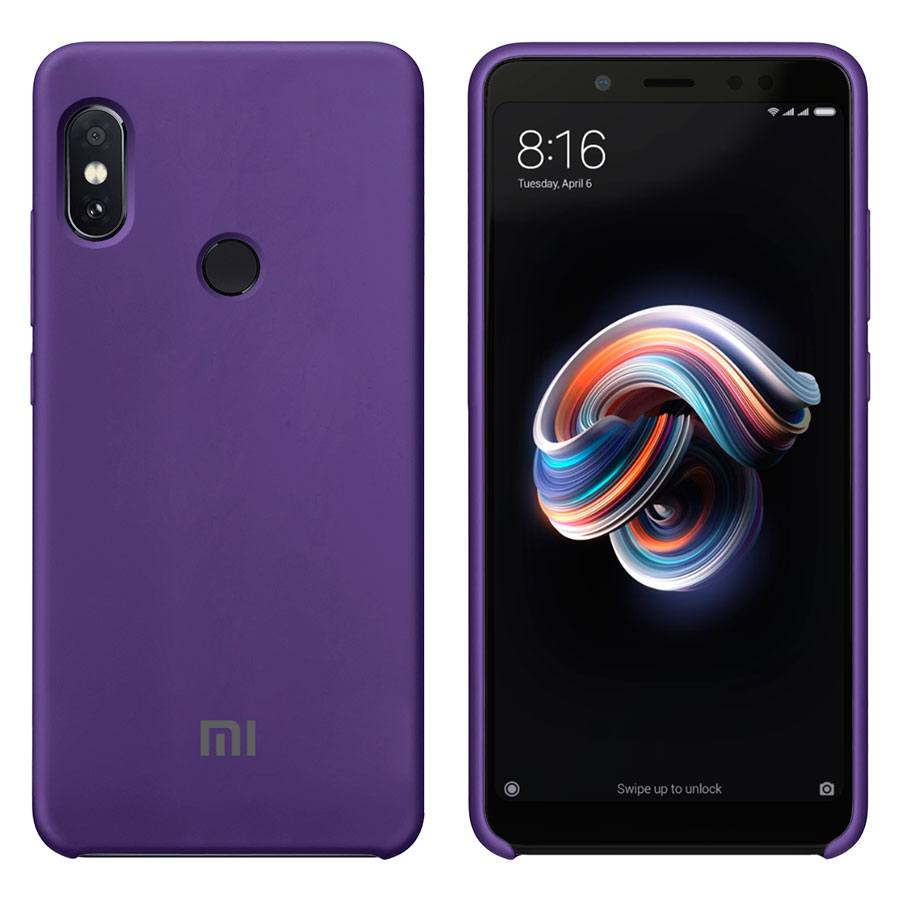 Чехол Original Soft Touch Case for Xiaomi Mi5x/A1 Violet