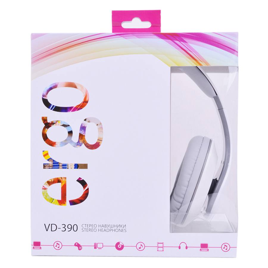 Наушники ERGO Ear VD-390 Grey