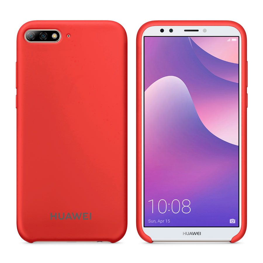 Чехол Original Soft Touch Case for Huawei Y6 Prime 2018 Red
