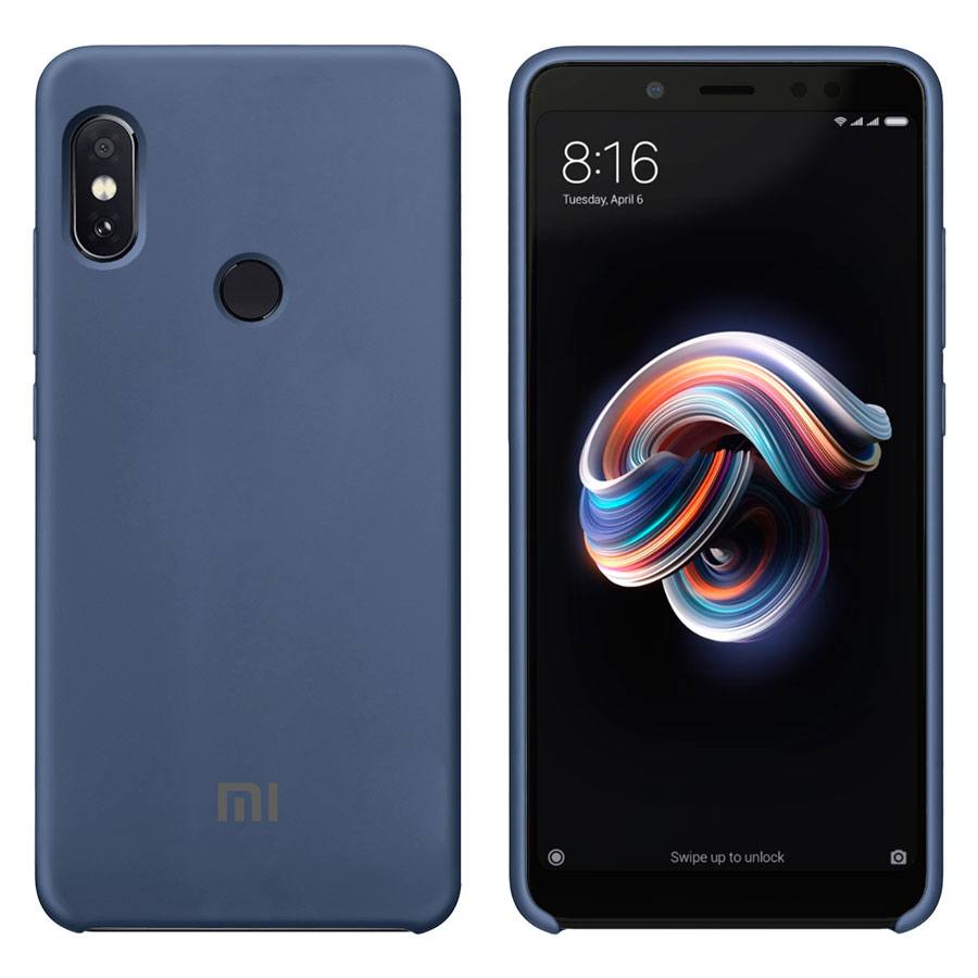 Чехол Original Soft Touch Case for Xiaomi Redmi 5a Dark Blue