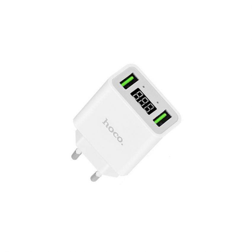 СЗУ Hoco C25A 1.1A+1.1A White
