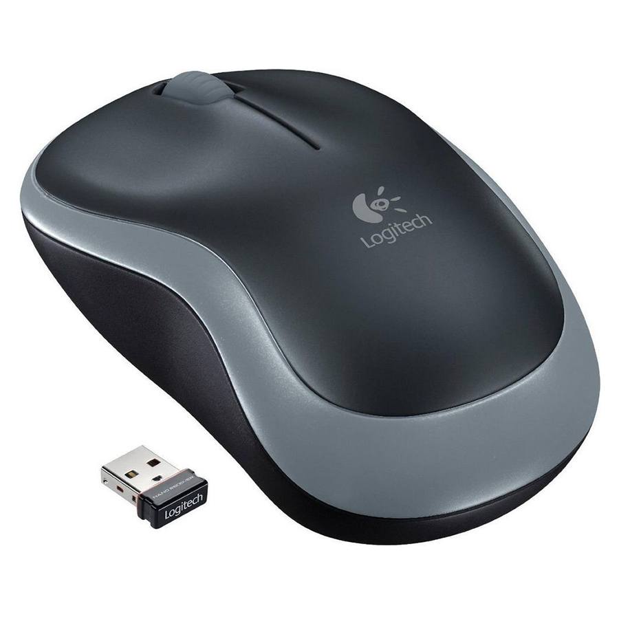 Беспроводная мышь Logitech Wireless Mouse M185 EER2 Swift Grey