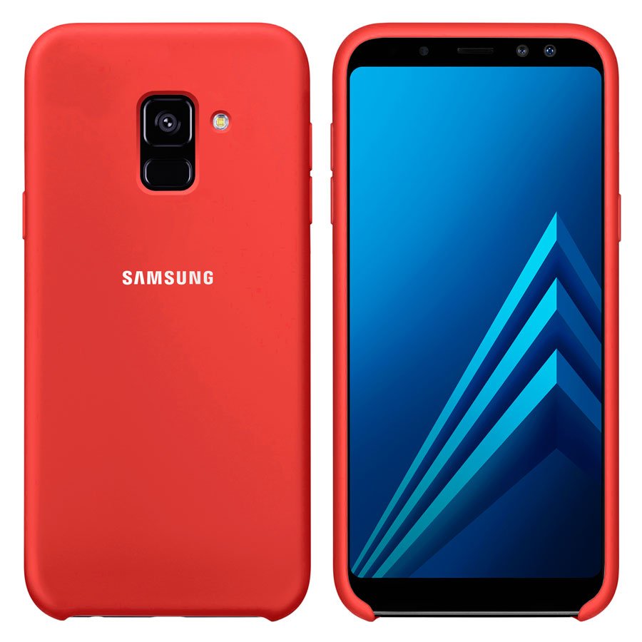 Чехол Original Soft Touch Case for Samsung J6-2018/J600 Red