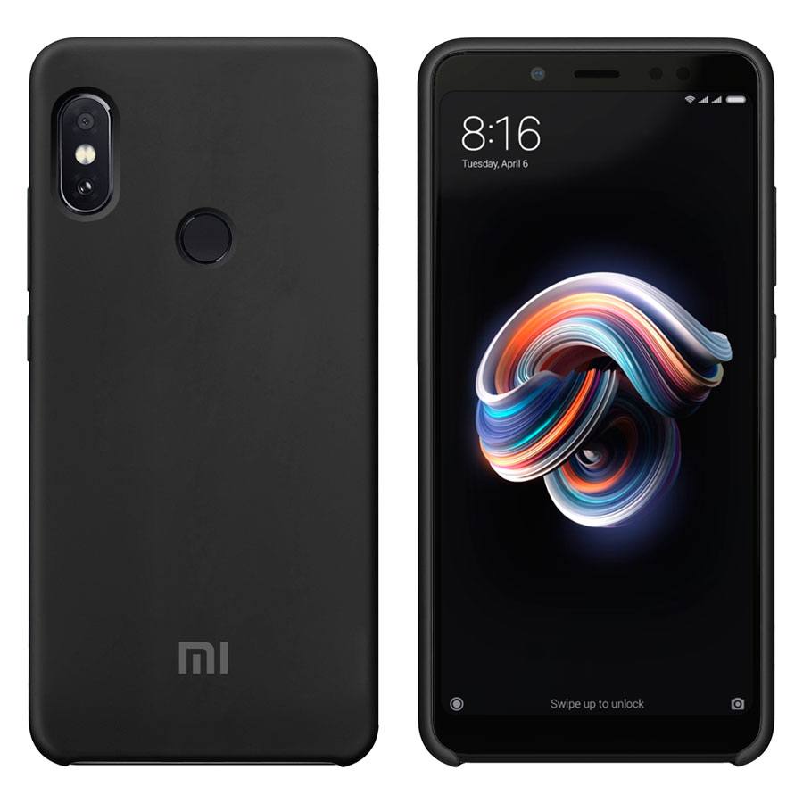 Чехол Original Soft Touch Case for Xiaomi Redmi 6 Black