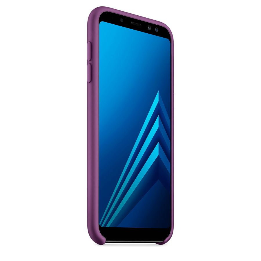 Чехол Original Soft Touch Case for Samsung A8 Plus-2018/A730 Purple