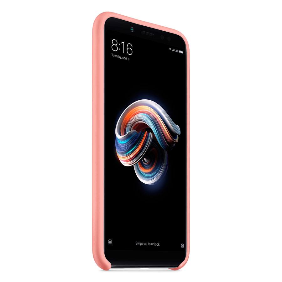 Чехол Original Soft Touch Case for Xiaomi Redmi 5 Plus Pink