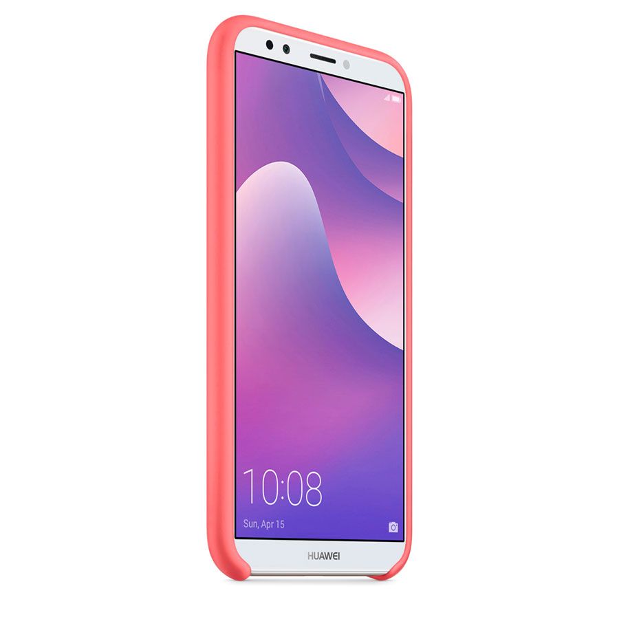 Чехол Original Soft Touch Case for Huawei Y5 2018/Honor 7a Bright Pink