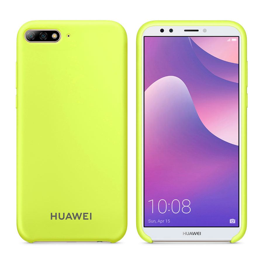 Чехол Original Soft Touch Case for Huawei Y5 2018/Honor 7a Lime