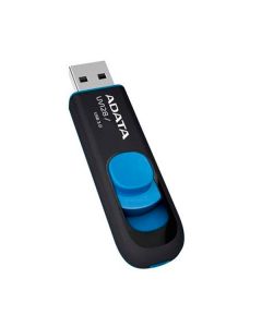 Флешка ADATA 32 GB UV128 Black-Blue USB 3.0 (AUV128-32G-RBE)