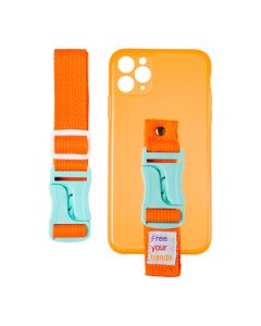 Чехол накладка Free Your Hands Sport Case для iPhone 11 Pro Orange