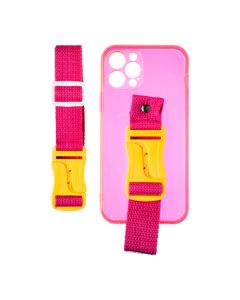 Чехол накладка Free Your Hands Sport Case для iPhone 12 Pro Pink