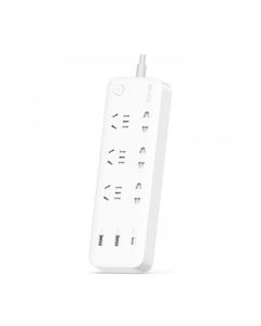 Подовжувач ZMI Power Strip CPX01 White 6 розеток + 2 USB-port + 1 USB-C port 65W