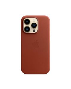 Чохол Apple iPhone 14 Pro Leather Case with MagSafe Umber (MPPK3ZE/A)