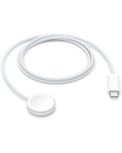 Бездротовий зарядний пристрій Apple Watch Magnetic Fast Charger to USB-C Cable 1m White (MLWJ3ZM/A)
