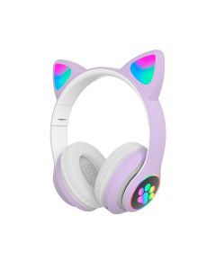 Bluetooth Навушники Profit Cat STN-28 Lilac