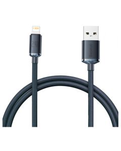 Кабель Baseus Crystal Shine Series Fast Charging Lightning 2.4A 2m Black (CAJY000101)