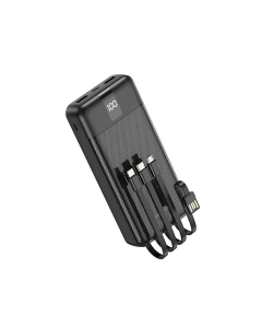 Зовнішній акумулятор Borofone BJ20A Smart ID (20000 mAh) Black