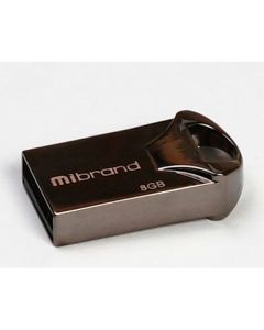 Флешка Mibrand 8GB Hawk USB 2.0 Black (MI2.0/HA8M1B)