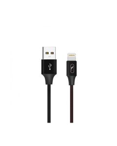 Кабель SkyDolphin S55L USB to Lightning 2.4A 1m Black (USB-000434)