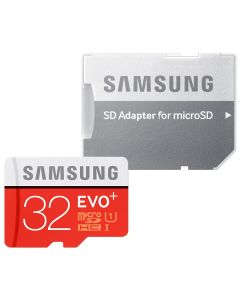 Карта пам'яті Samsung 32 GB microSDHC Class 10 UHS-I EVO Plus + SD Adapter MB-MC32GA