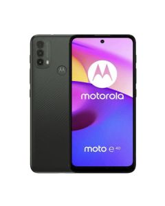 Смартфон Motorola E40 4/64Gb (carbon grey) українська версія