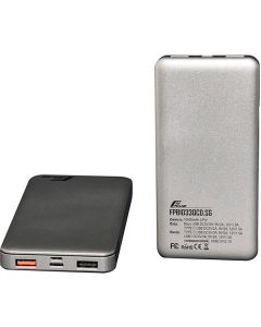 Зовнішній акумулятор Frime QC3.0 (10000mAh) Silver Grey