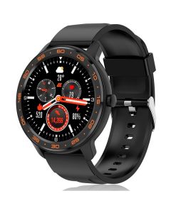 Смарт-часы 2E Alpha X 46mm Black/Orange