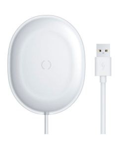Беспроводное зарядное устройство Baseus Jelly Wireless Charger 15W White (WXGD-02)