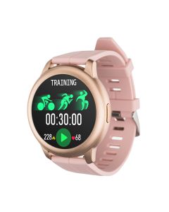 Смарт-часы Globex Smart Watch Me Aero Gold/Pink