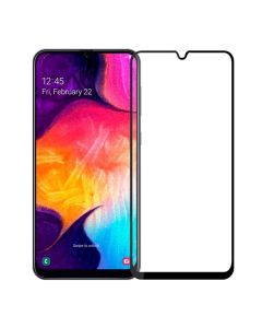 Захисне скло для Samsung A20/A30/A50/M30/A30s/A50s/M30/M31/M21 3D Black (тех.пак)