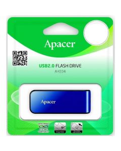Флешка Apacer 32Gb AH334 Blue USB 2.0