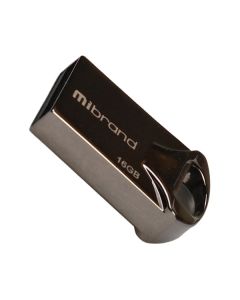 Флешка Mibrand 16GB Hawk USB 2.0 Black (MI2.0/HA16M1B)
