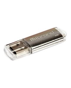 Флешка Mibrand 4GB Cougar USB 2.0 Silver (MI2.0/CU4P1S)