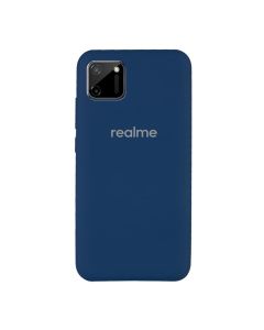 Чехол Original Soft Touch Case for Realme C11 Navy Blue