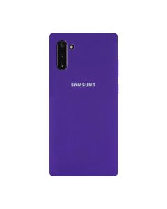 Чехол Original Soft Touch Case for Samsung Note 10/N970 Lilac Purple