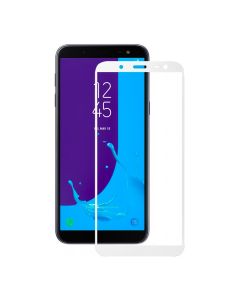 Захисне скло для Samsung J6-2018/J600 3D White