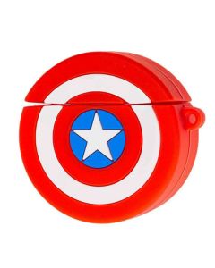 Футляр для наушников AirPods/AirPods 2 3D Captain America