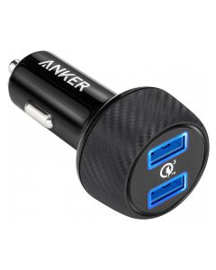 АЗП Anker PowerDrive- 2 V3 Quick Charge 39W (A2228H11) Black