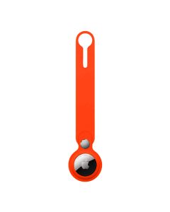 Брелок Apple AirTag Silicone Key Loop Orange