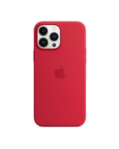 Чехол Apple Silicon Case with MagSafe для Apple iPhone 13 Pro Red