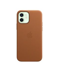 Чехол Apple iPhone 12/12 Pro Leather Case with MagSafe Saddle Brown (MHKF3ZE/A)