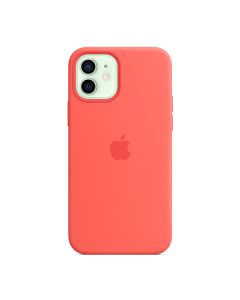 Чехол Apple iPhone 12 Mini Silicone Case with MagSafe Pink Citrus (MHKP3ZE/A)